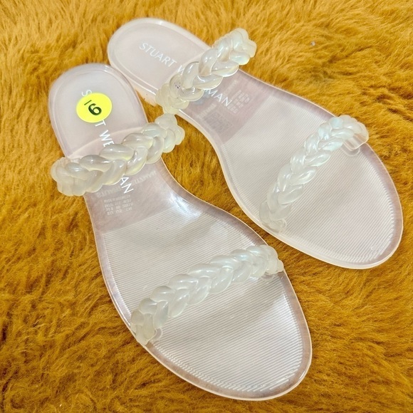 Stuart Weitzman Shoes - NWOT STUART WEITZMAN Braida Sawyer Jelly Sandals size 9